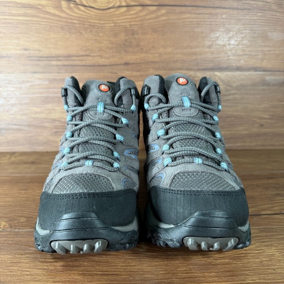 Merrell Moab 2 Mid Hiking Boots Waterproof Women’s Size 9 Lace Up Shoes Vibram - Picture 4 of 12